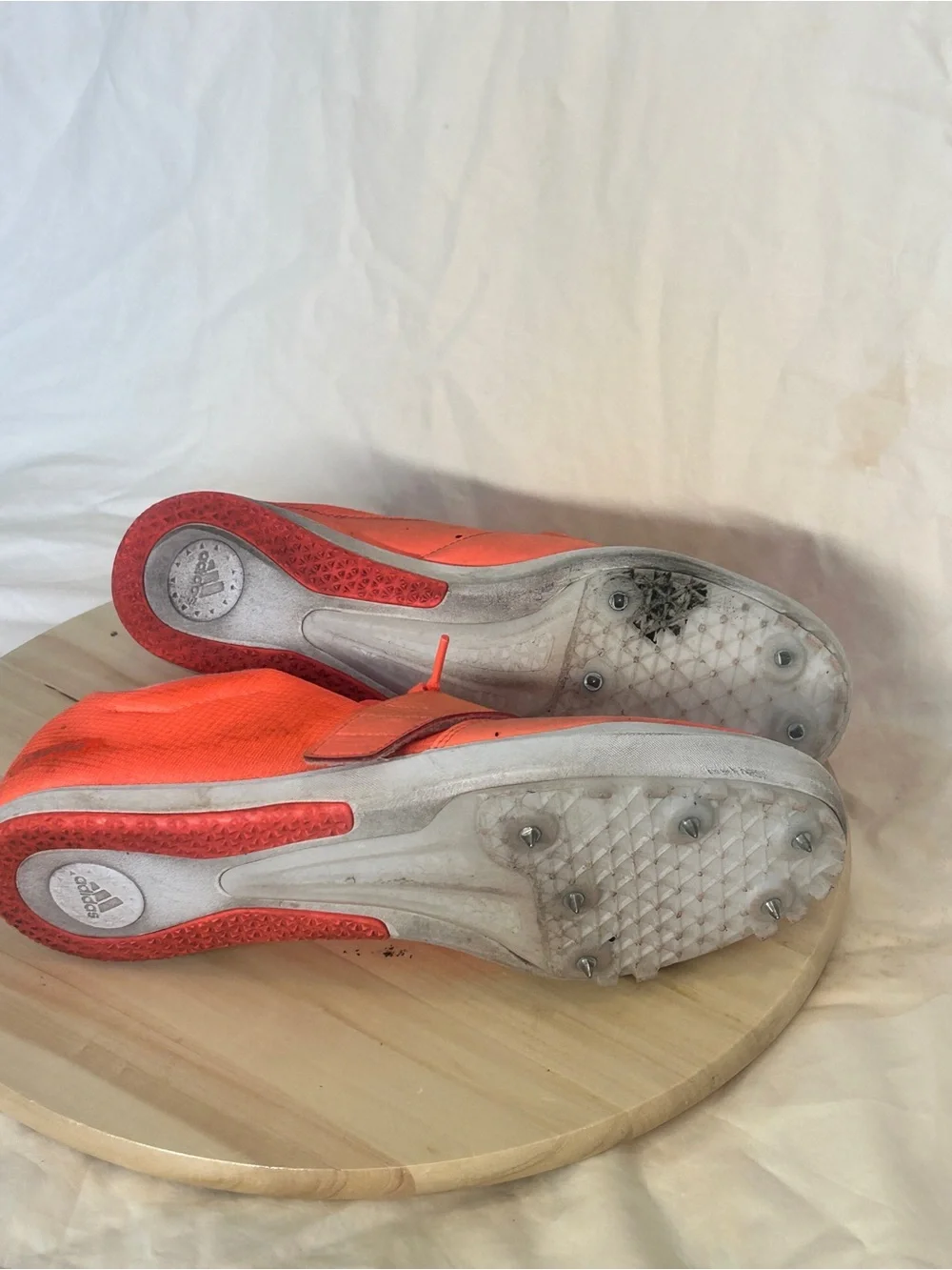 adidas Men’s Jumpstar Long Jump Track & Field Shoes Orange US 12